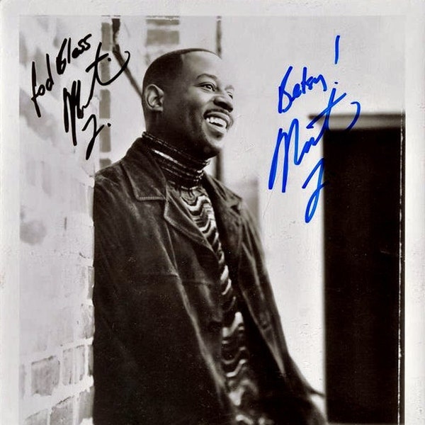 Foto firmada por Martin Lawrence - Bad Boys, fiesta en casa - W/COA