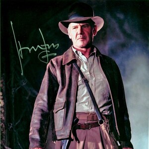 ハリソン・フォード直筆サイン入り写真 - インディ・ジョーンズ