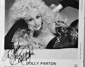 Signed Dolly Parton 8 X 10 Photo Hot - Etsy