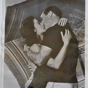 Natalie Wood & Gene Kelly Signed Photo - W/COA