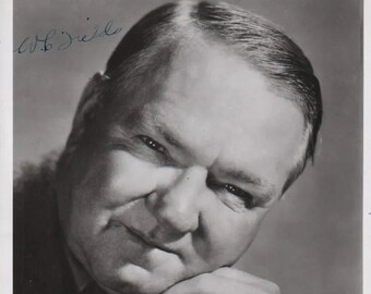 W. C. Fields Signed Photo - My Little Chickadee - Mae West W/COA