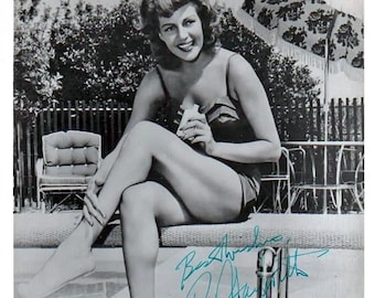 Rita Hayworth Signed Photo - Angel's Over Broadway - Pin-Up Girl W/COA