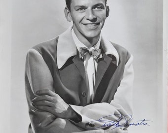 Frank Sinatra サイン入りフランク・シナトラの写真 JSA認証 フランク・シナトラのサイン入り写真 - Etsy 日本