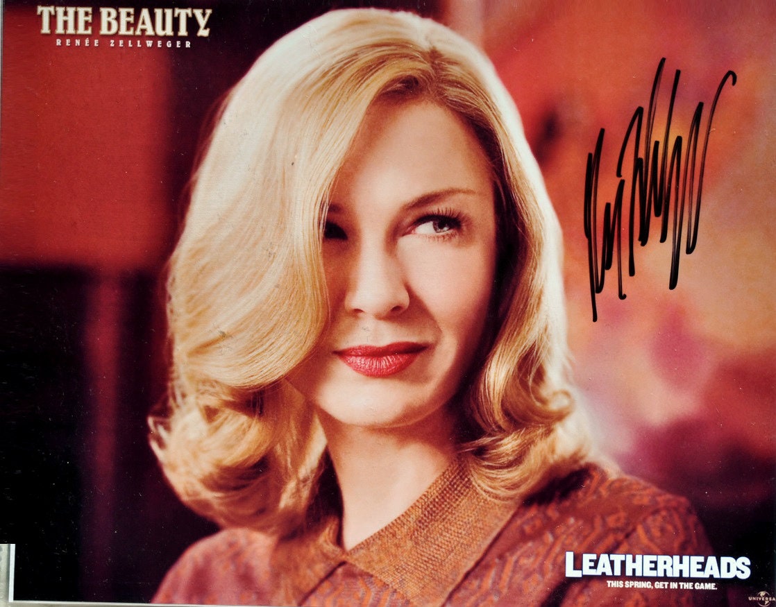 リチャード・ギア『ジャッカル』、サイン入り7.25x9.75パンフレット