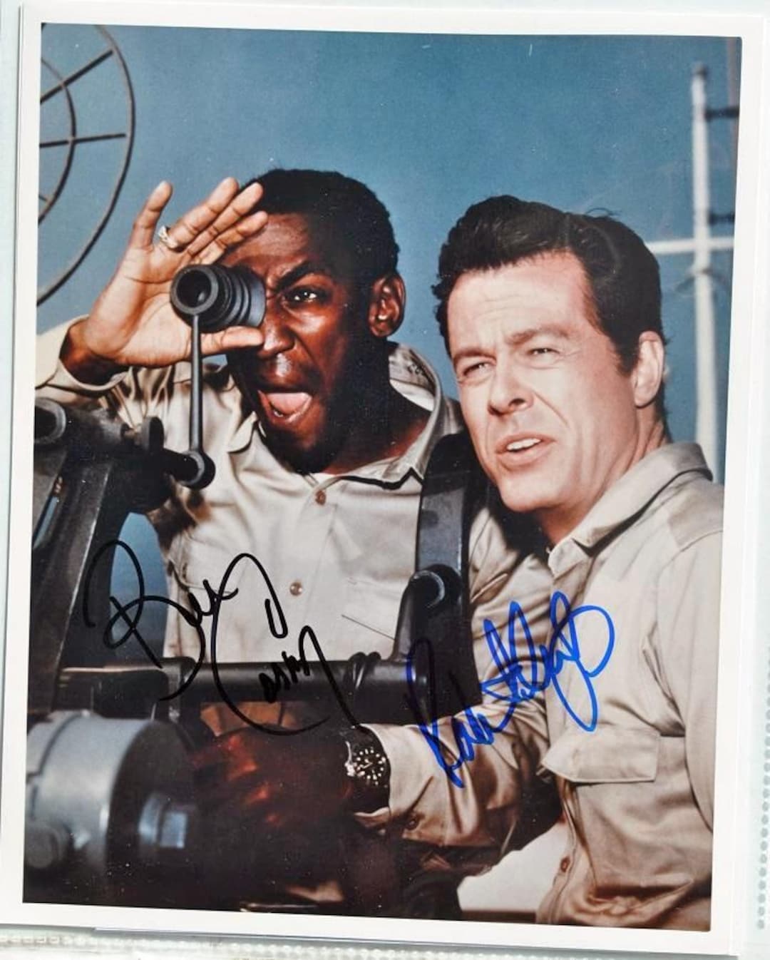I Spy Cast Signed Photo X2 - Robert Culp, Bill Cosby W/COA - Etsy