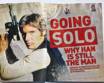 ハリソン・フォード直筆サイン入り雑誌 - スター・ウォーズ