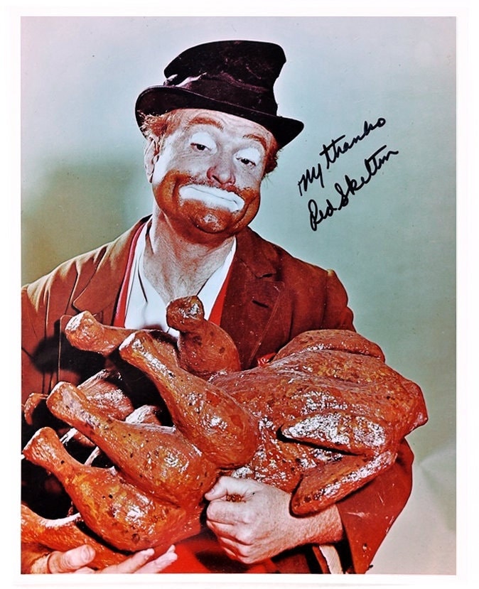 Red Skelton Signed Photo - the Clown - W/COA - Etsy
