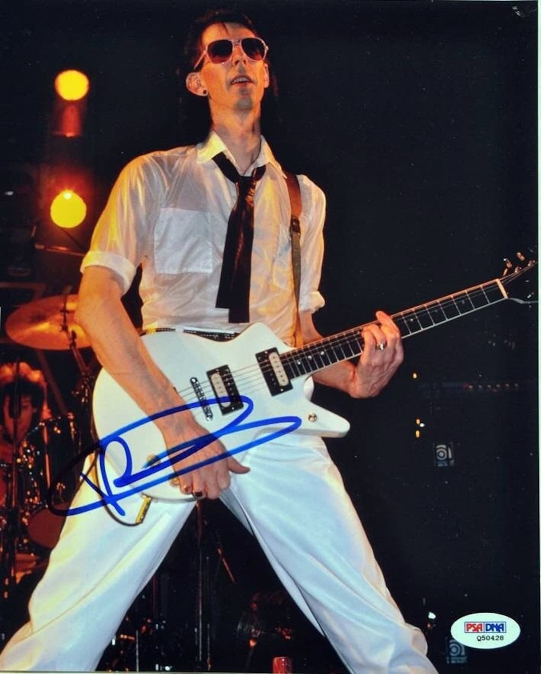 リック・オケイセック直筆サイン入り超大型写真…Ric Ocasek Ric Ocasek Signed Photo – the Cars - W/COA - Etsy