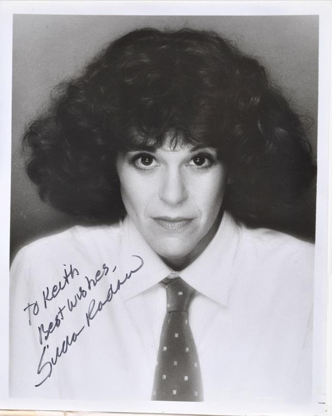 Gilda Radner Signed Photo Saturday Night Live snl, the Second City