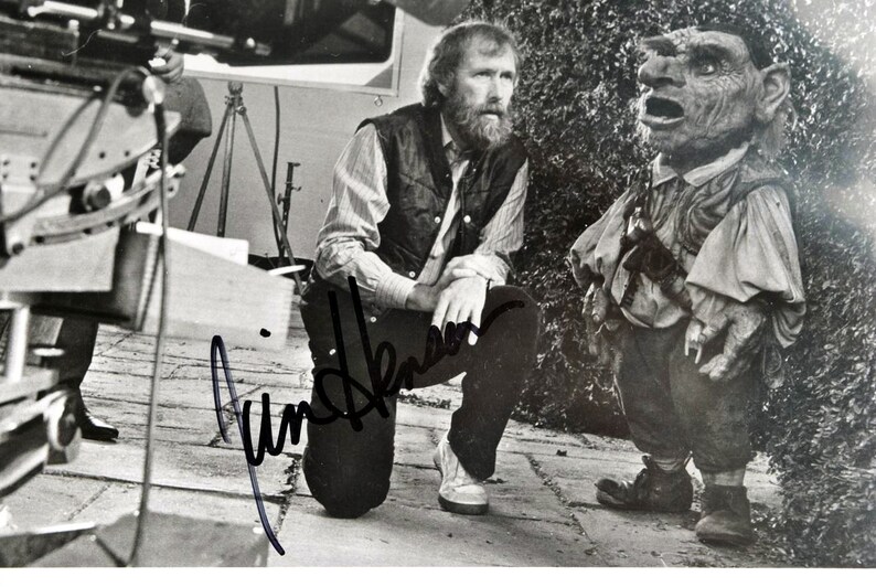 Jim Henson Signed Photo - Labyrinth, Dark Crystal, Muppets - W/COA - Etsy