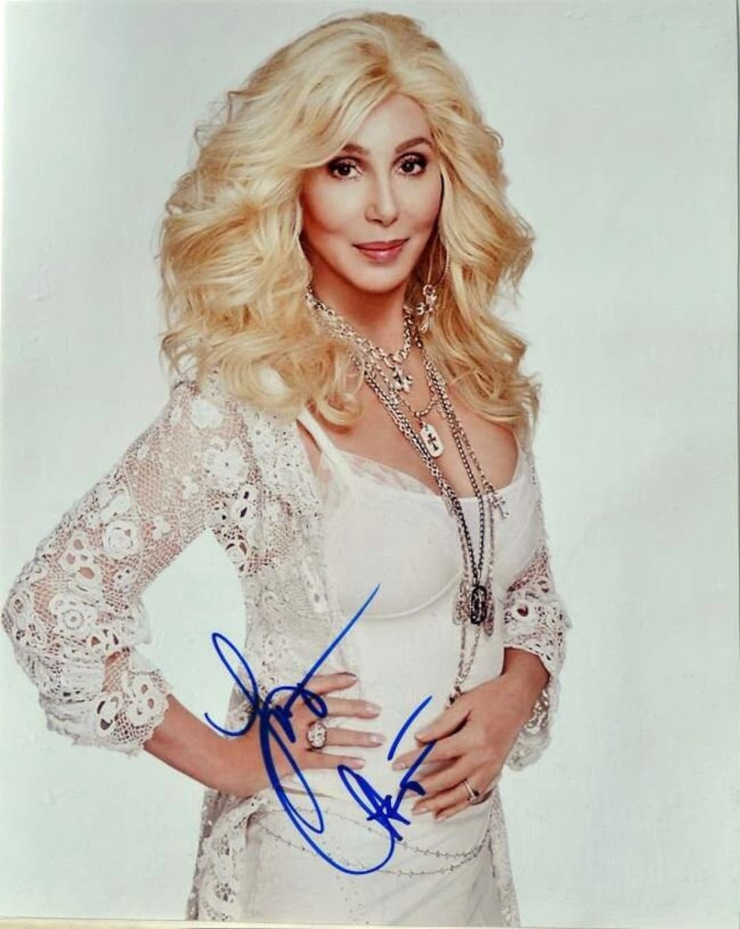 CHER signed autographed photo COA Hologram