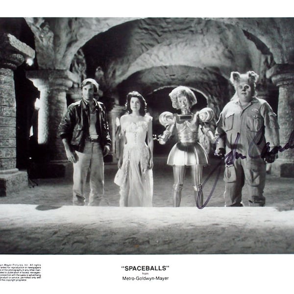 Foto firmada por John Candy - Spaceballs - Only The Lonely - The Great Outdoors W/Coa