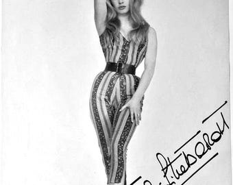 Brigitte Bardot Signed Photo - 9"X 12 1/2" W/COA