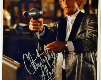 クリストファー・ロイド直筆サイン入り写真 - タクシー、スタート