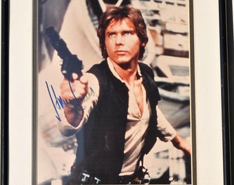 ハリソン・フォード「スター・ウォーズ」直筆サイン入り「ハン・ソロ