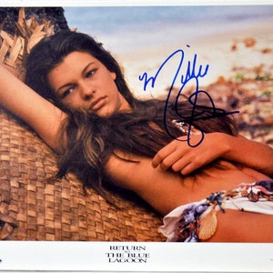 Milla Jovovich Signed Photo – Return To The Blue Lagoon W/COA
