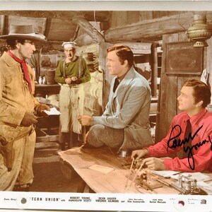 Robert Young Signed Photo - Western Union  W/COA