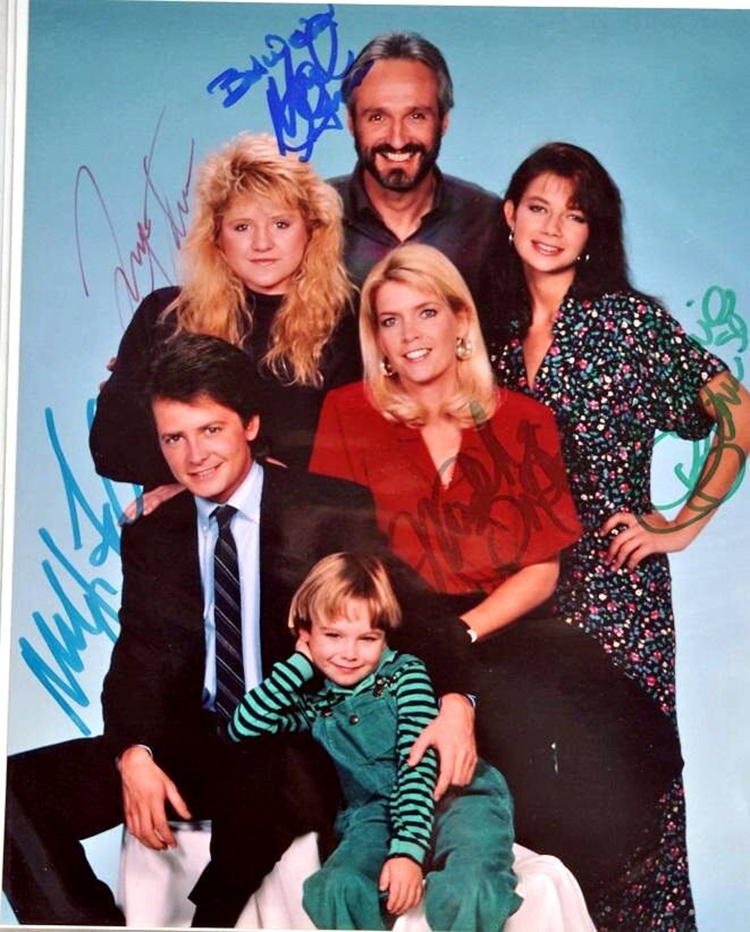 Foto autografiada de Michael J. Fox: Lazos familiares y Regreso al futuro  (LOA) - Etsy México, image size:1080x1341