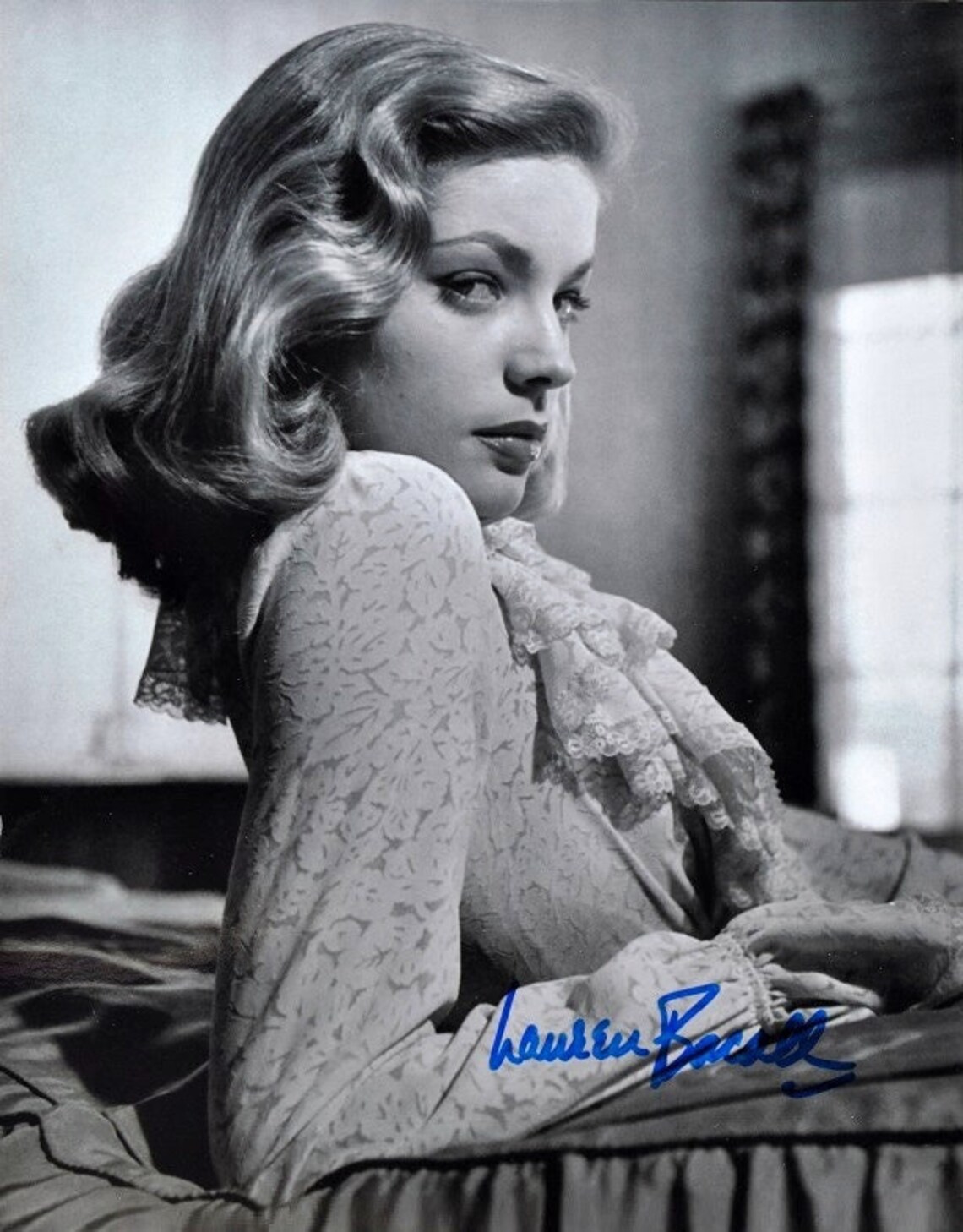 Lauren Bacall Signed Photo - the Big Sleep, Dark Passage, Key Largo W ...