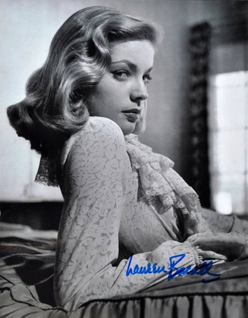 Lauren Bacall Signed Photo - the Big Sleep, Dark Passage, Key Largo W ...