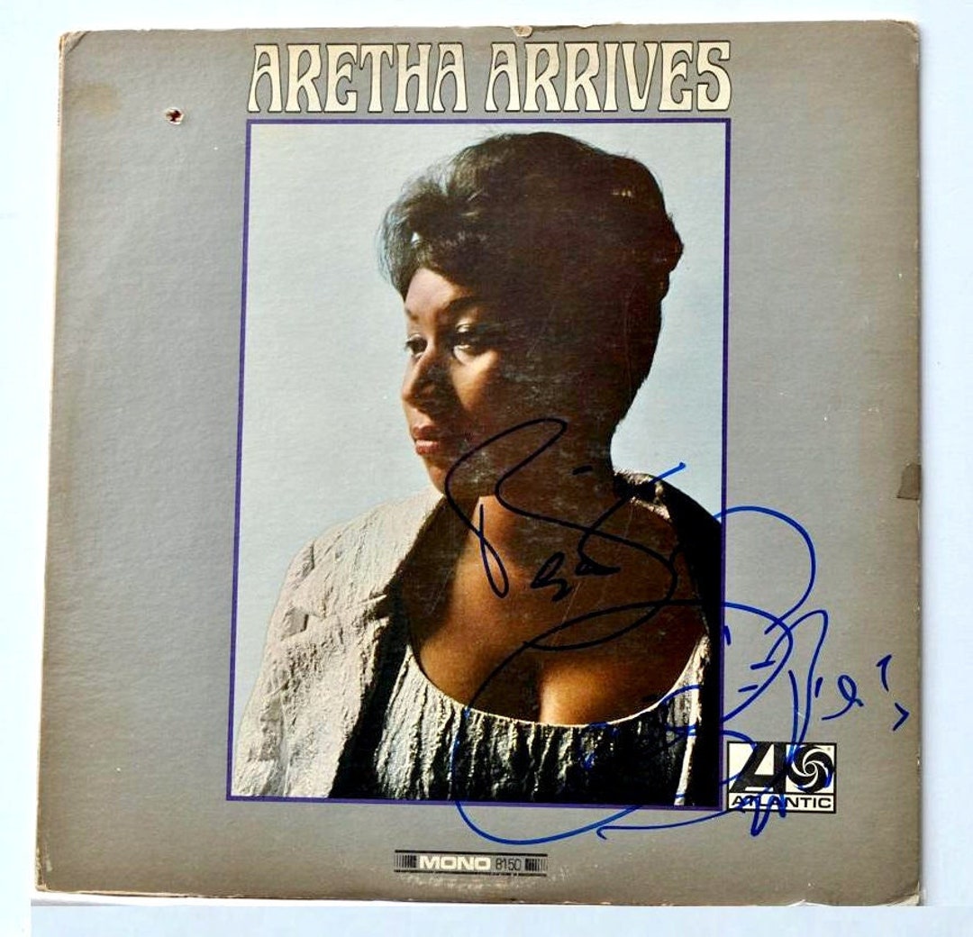Aretha Franklin - Aretha Arrives Signed Album W/COA - Etsy