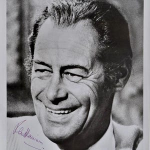 Rex Harrison Signed Photo - My Fair Lady - The Ghost And Mrs. Muir – Cleopatra W/COA