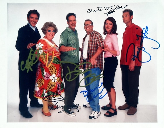 Drew Carey Show Cast Signed Photo X6 Ryan Stiles, Christa Miller