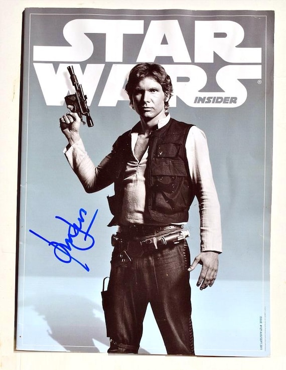 BGS9.5 Topps STAR WARS ハンソロ 直筆サインカード 鑑定済 STAR WARS ハン・ソロ ハリソン・フォード 直筆サインカード ハリソン