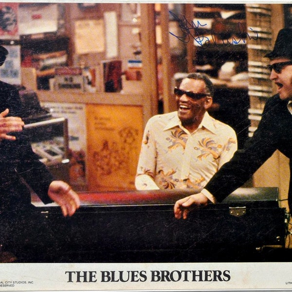 John Belushi Signed Photo - Blues Brothers W/COA