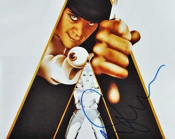 Malcolm McDowell Signed Photo – A Clockwork Orange 11"X 14" W/COA