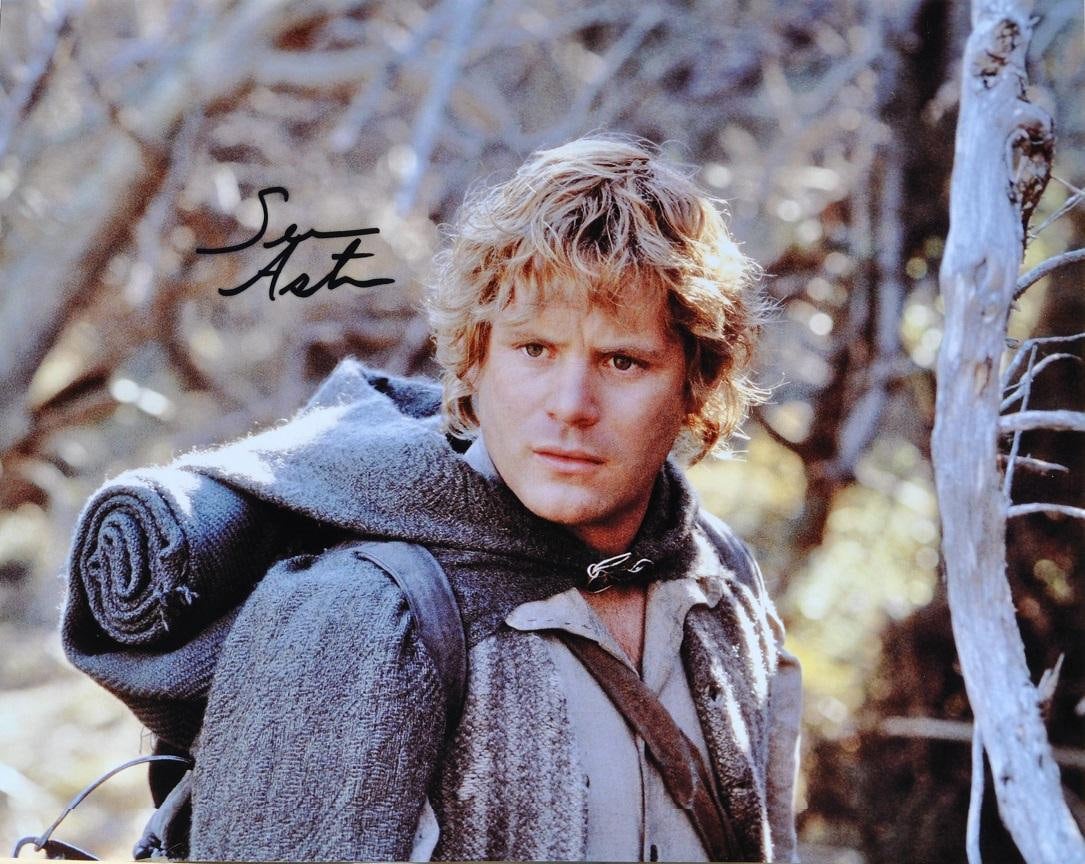 ショーン・アスティン直筆サイン入り写真 - ロード・オブ・ザ・リング