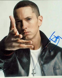 Eminem Signed Photo – Slim Shady, 8 Mile, Infinite W/COA - Etsy