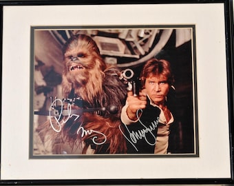 ハリソン・フォード「スター・ウォーズ」直筆サイン入り「ハン・ソロ