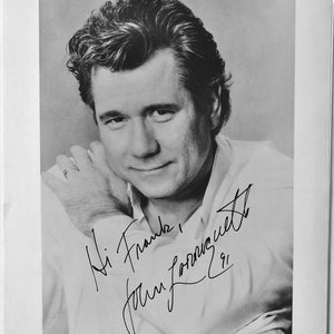 Foto autografata da John Larroquette - Night Court - Con certificato di autenticità