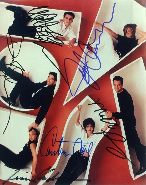 Friends cast signed - Etsy 日本