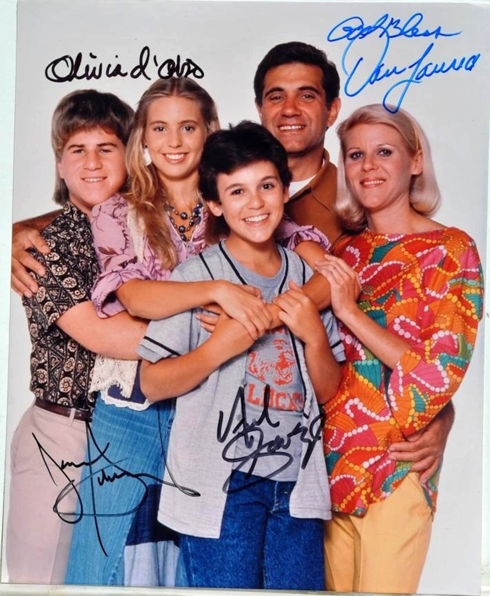 The Wonder Years Cast Signed Photo X4 Fred Savage Olivia Etsy