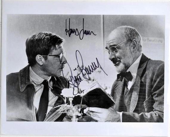 インディ・ジョーンズ キャストサイン入り写真 X2 – ハリソン