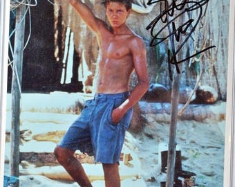 RIVER PHOENIX 直筆サイン入り写真 - モスキート・コースト