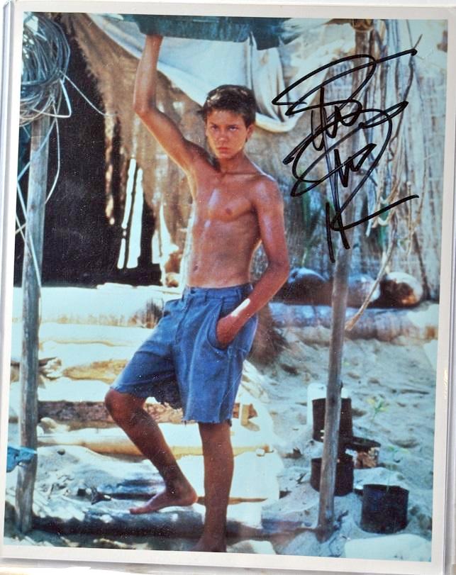 リバー・フェニックス 直筆サイン入り写真 - モスキート・コースト