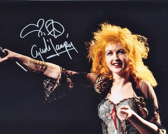 シンディ・ローパーのサイン入りメンフィス・ブルース CD JSA COA