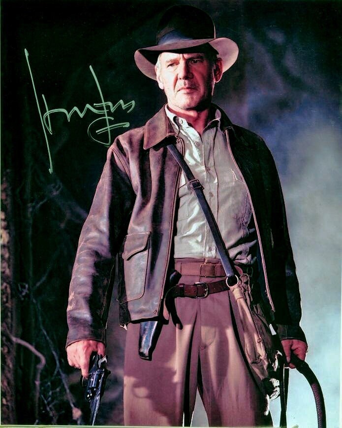 ハリソン・フォード 直筆サイン入りフォト 映画 インディ・ジョーンズ