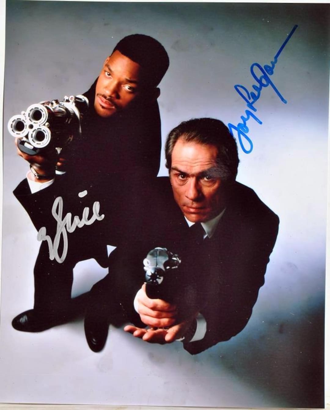メン・イン・ブラック キャスト直筆サイン入り写真 X2 – MIB - ウィル