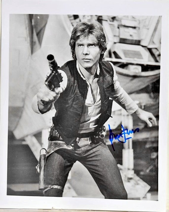 ハリソン・フォードの直筆サイン入り写真 - スター・ウォーズ