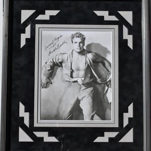 Buster Crabbe Signed Framed Photo - Flash Gordon W/COA