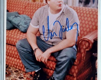 Chris Farley Signed Photo - Tommy Boy - Coneheads - Blacksheep - Beverly Hills Ninja W/COA