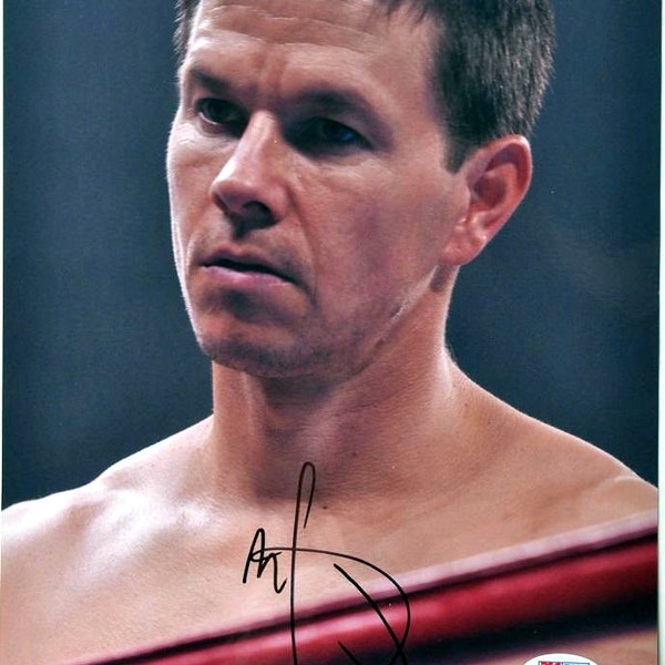 Mark Wahlberg Signed Photo – Marky Mark W/COA