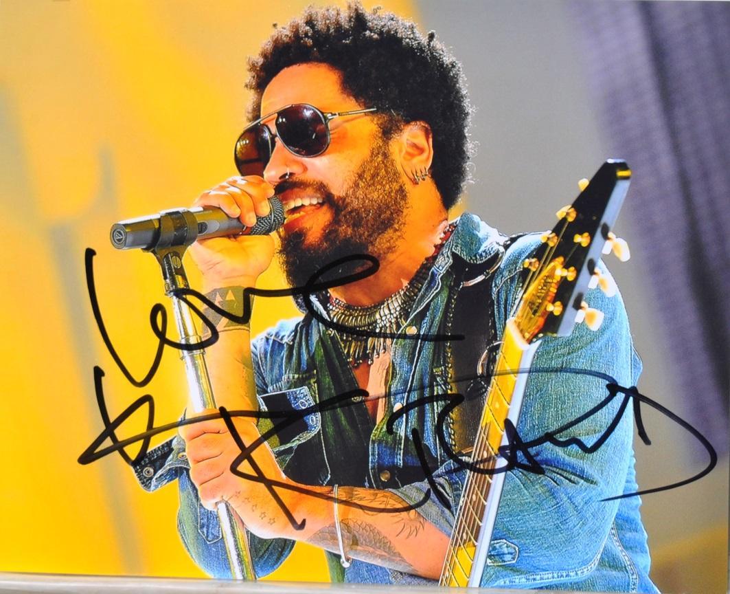 Lenny Kravitz Autograph - Etsy