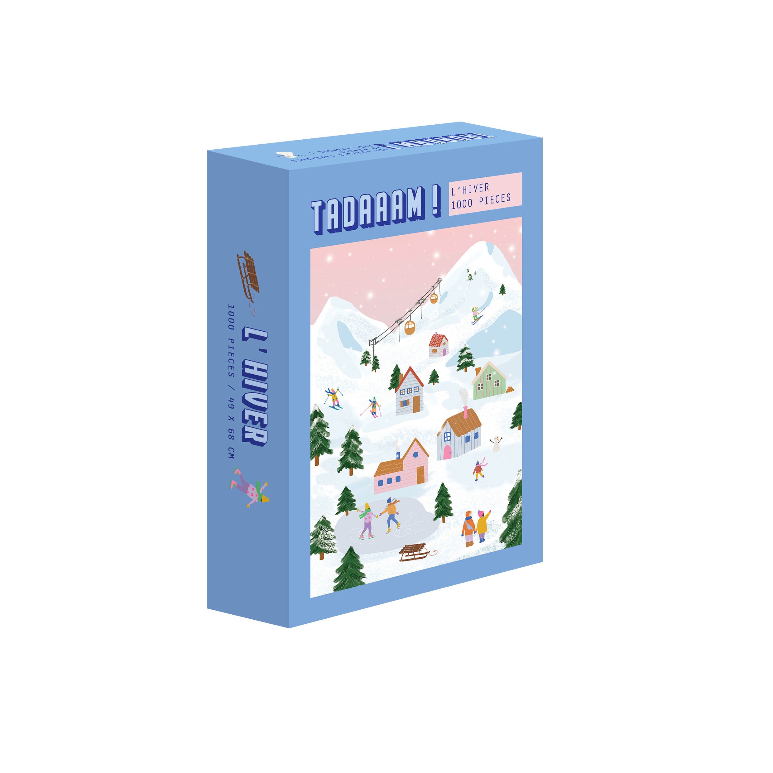 Snow Premium Puzzle natalizio per adulti da 1000 pezzi a tema invernale  Marca: Cloudberries -  Italia