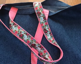 Bolso de mercado vaquero vintage ecológico