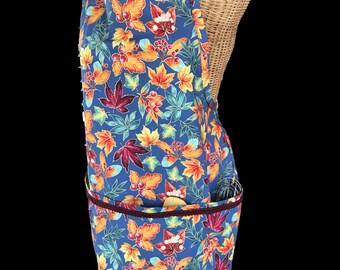 Thanksgiving Apron with three section pocket